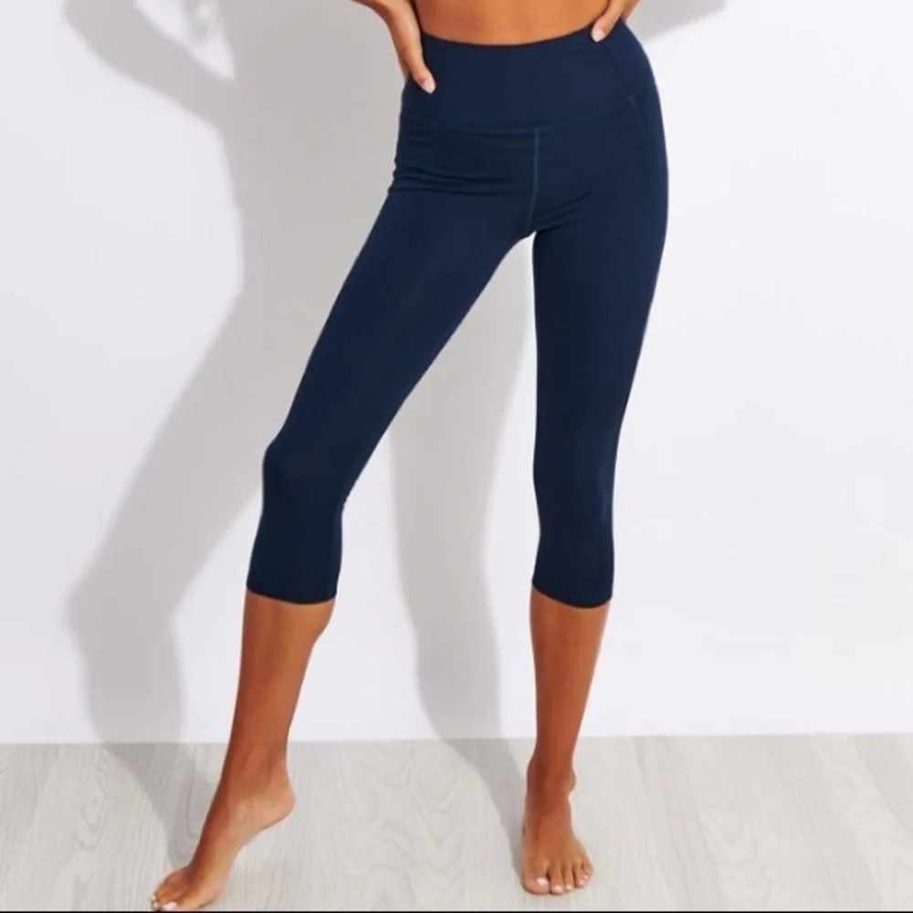 Girlfriend Collective High Rise Compressive Capri